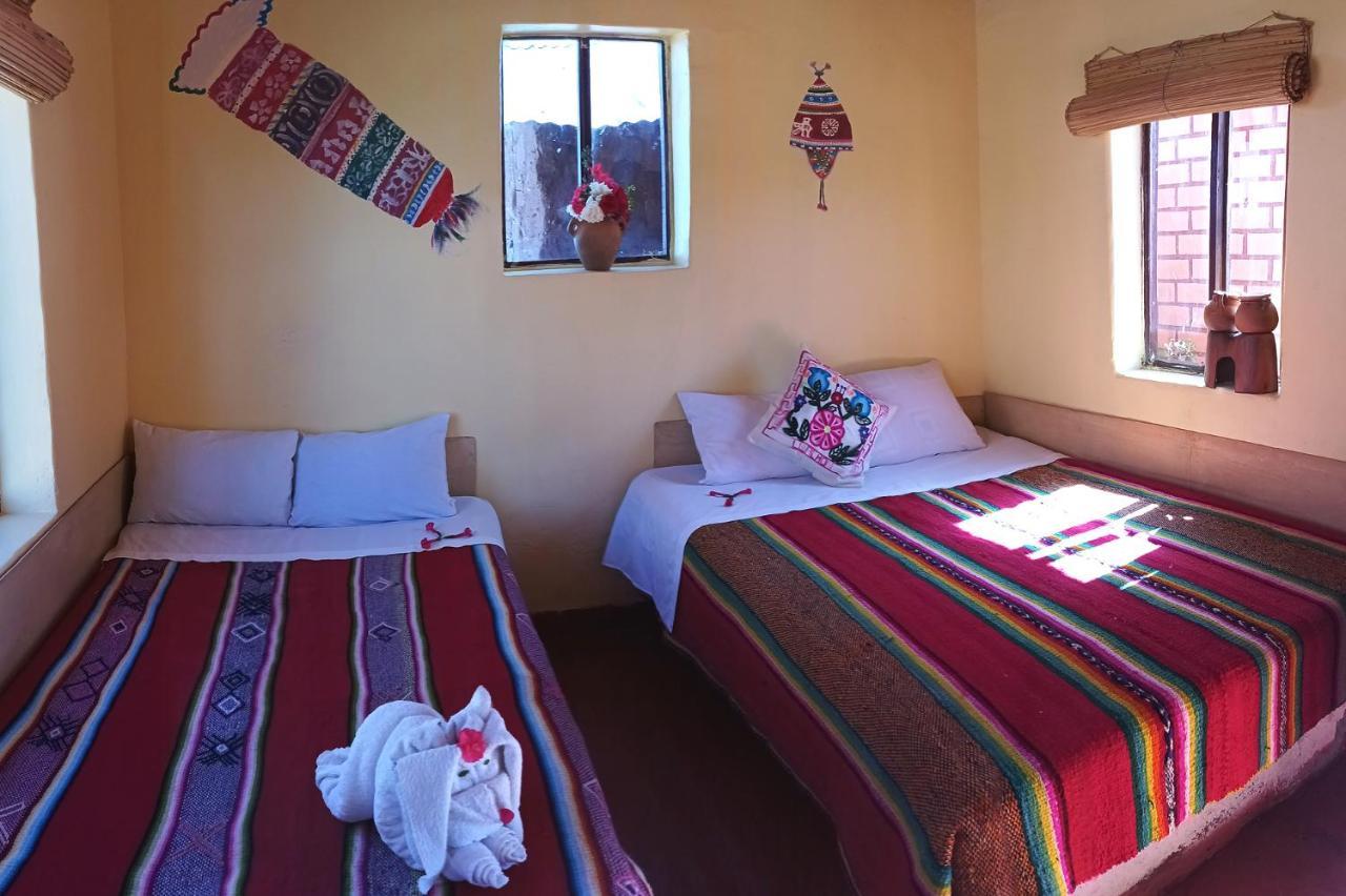 Hospedaje Rural La Florida En Llachon, Titicaca Puno Eksteriør bilde