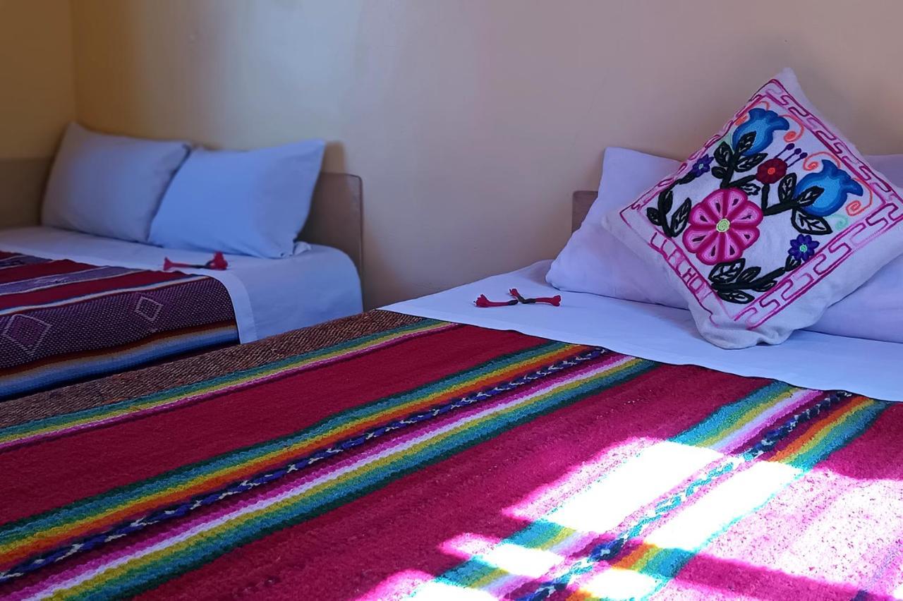 Hospedaje Rural La Florida En Llachon, Titicaca Puno Eksteriør bilde
