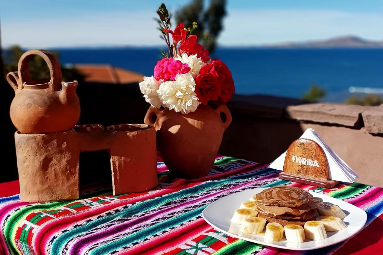 Hospedaje Rural La Florida En Llachon, Titicaca Puno Eksteriør bilde