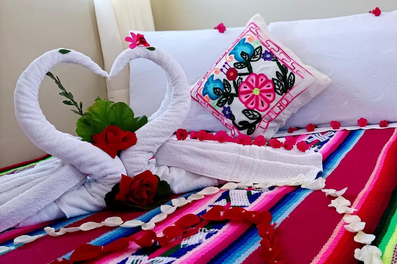 Hospedaje Rural La Florida En Llachon, Titicaca Puno Eksteriør bilde