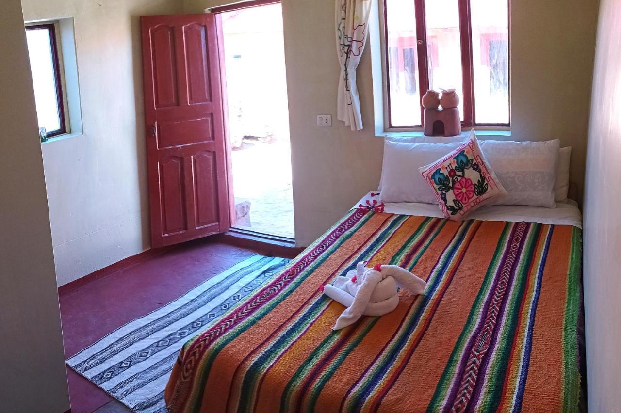 Hospedaje Rural La Florida En Llachon, Titicaca Puno Eksteriør bilde