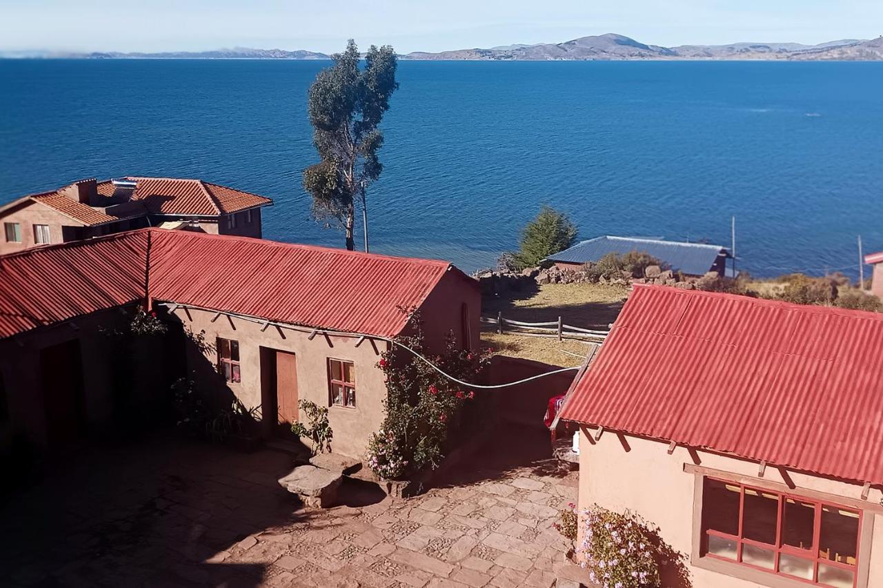 Hospedaje Rural La Florida En Llachon, Titicaca Puno Eksteriør bilde