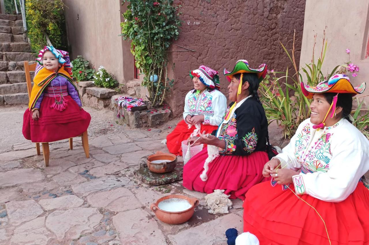 Hospedaje Rural La Florida En Llachon, Titicaca Puno Eksteriør bilde