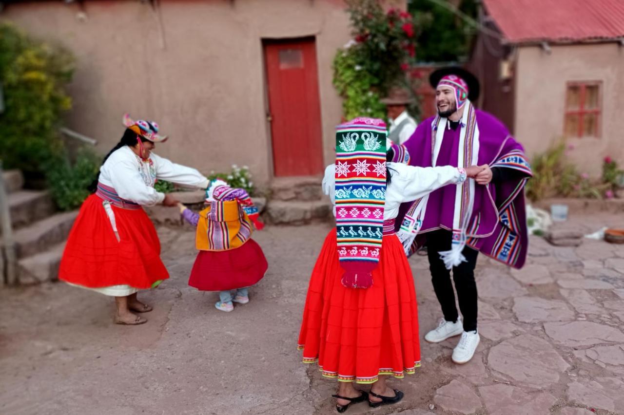 Hospedaje Rural La Florida En Llachon, Titicaca Puno Eksteriør bilde