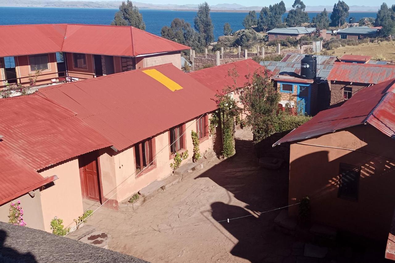 Hospedaje Rural La Florida En Llachon, Titicaca Puno Eksteriør bilde