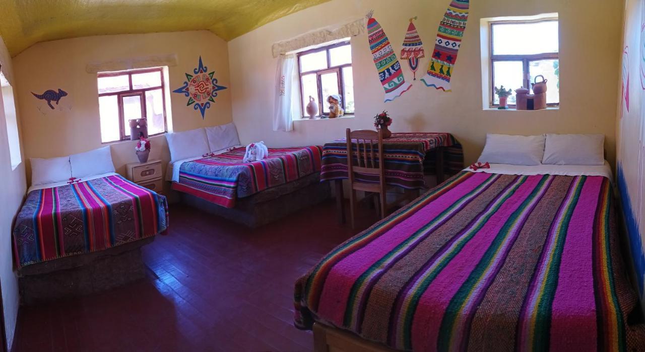 Hospedaje Rural La Florida En Llachon, Titicaca Puno Eksteriør bilde