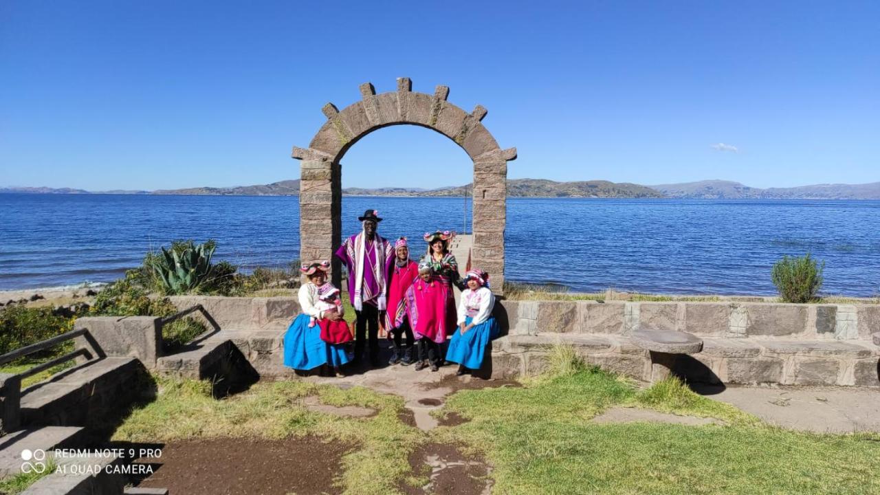Hospedaje Rural La Florida En Llachon, Titicaca Puno Eksteriør bilde
