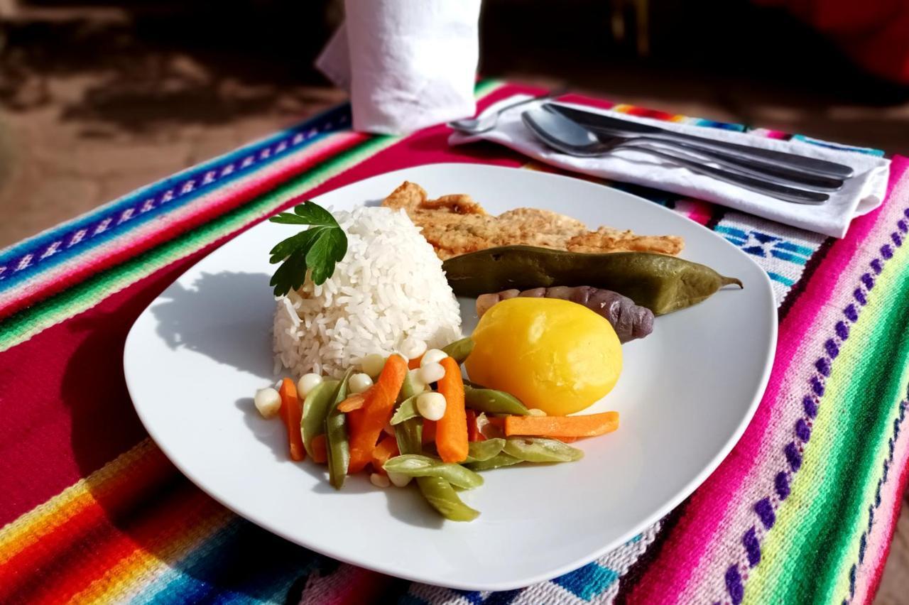 Hospedaje Rural La Florida En Llachon, Titicaca Puno Eksteriør bilde